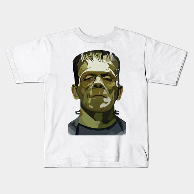 Dr. Frankenstein Kids T-Shirt by minamopiko